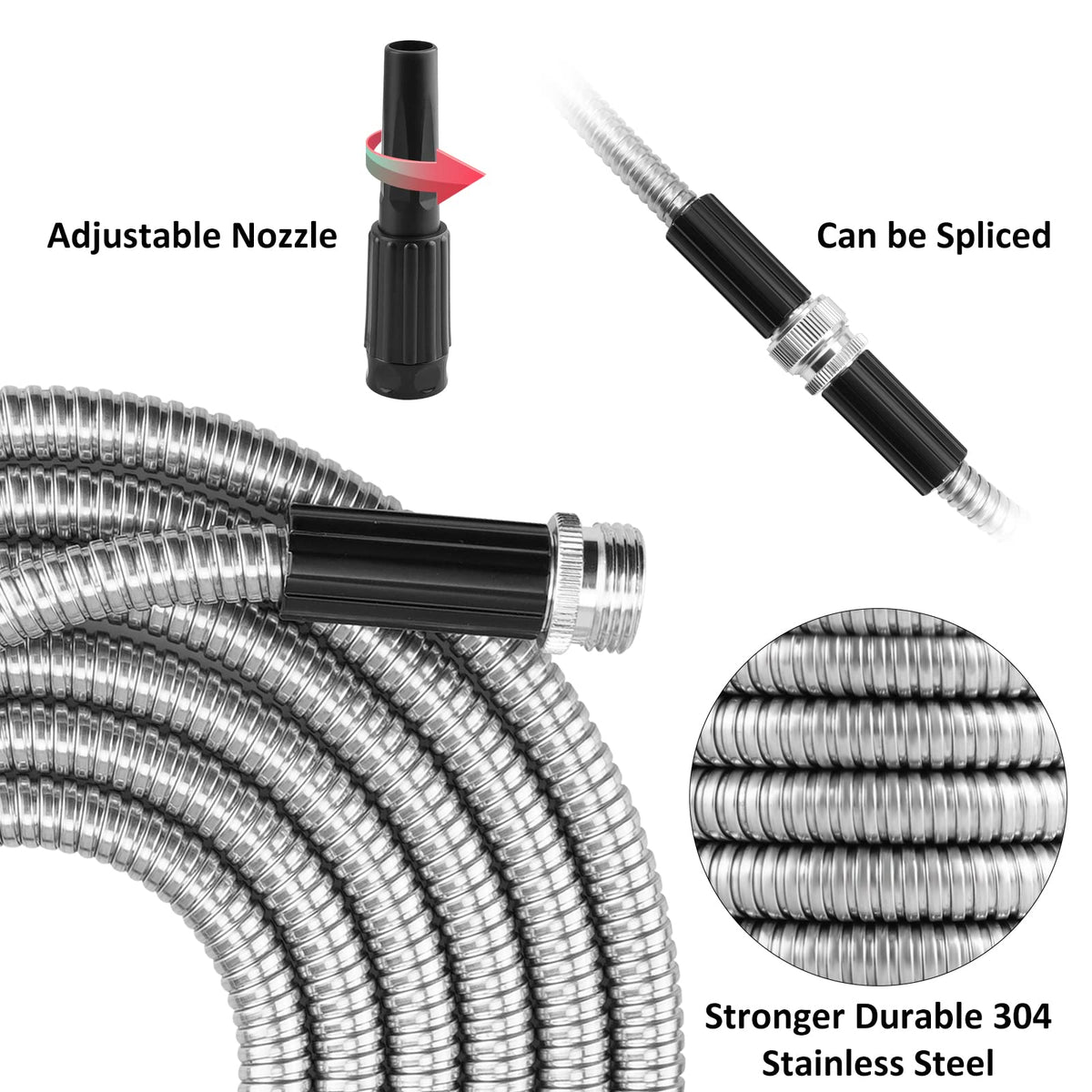 OnBrand leak-proof connections with sealing rings ensure steady water flow.