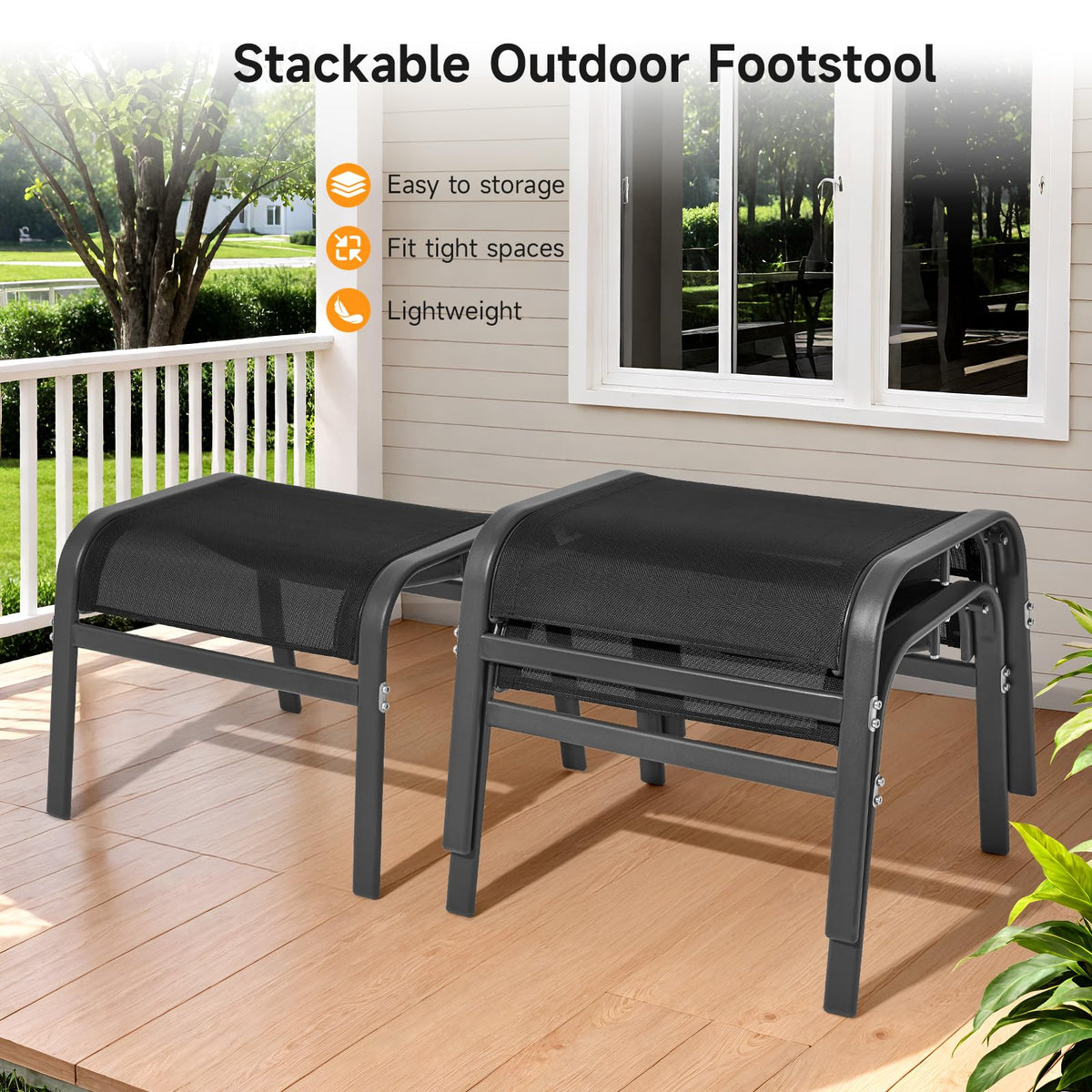 Oversized 22x22.8-inch surface provides full leg relief.