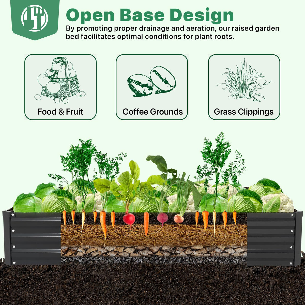ONCEMORE plant labels and ties for organizing plant varieties.