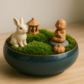Oncpcare Lotus Bowl Planter indoor-outdoor versatility for living spaces