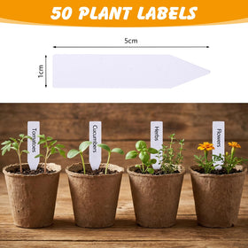 Ondware peat pot can be transplanted directly into soil.