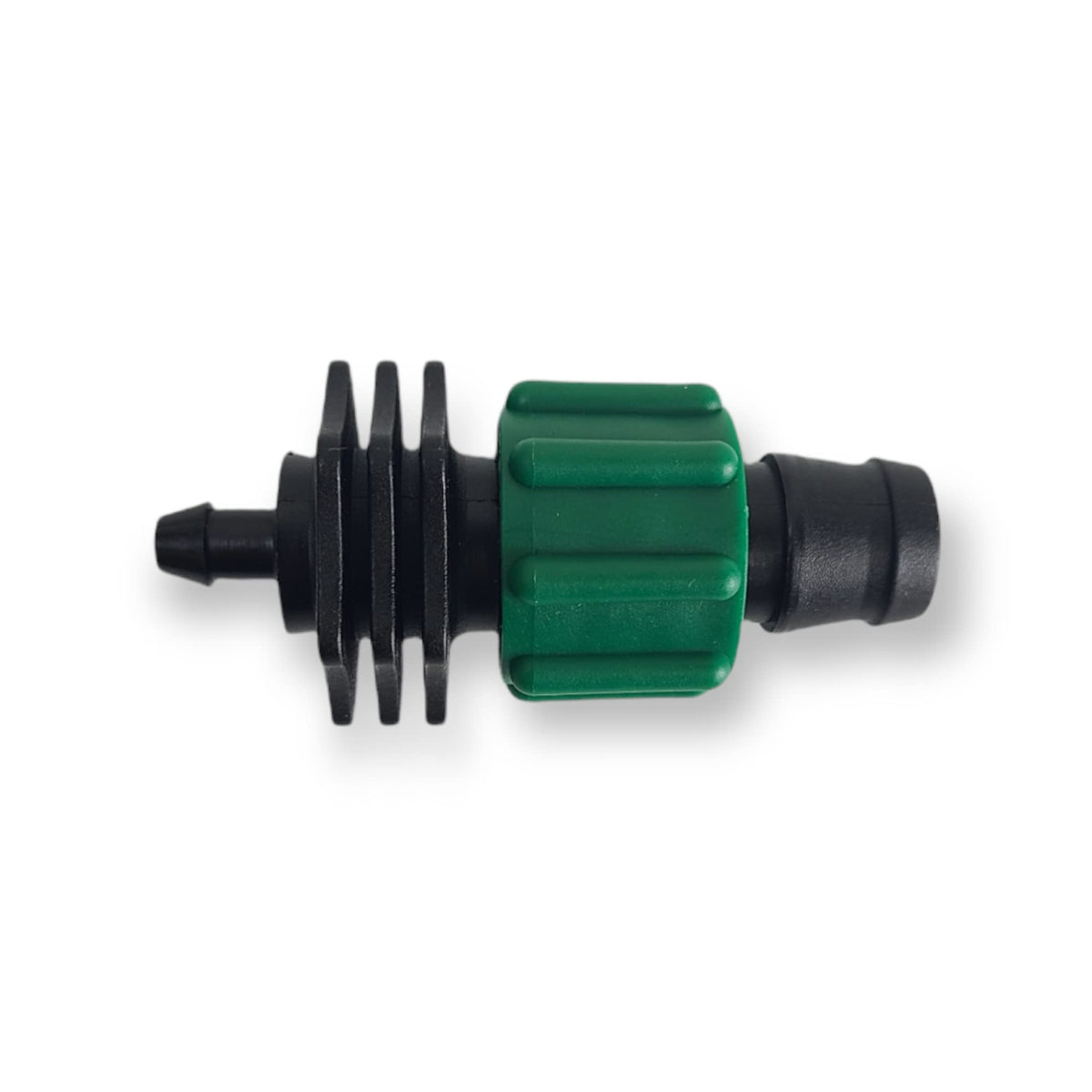 One Stop Outdoor 5-pack drip tape adapter coupling secures irrigation tubing for leak-free garden watering.