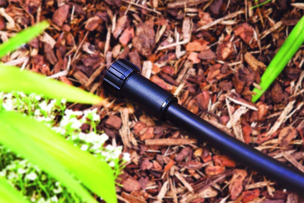 One Stop Outdoor compression hose end cap fits 0.700 OD tubing for versatile irrigation.