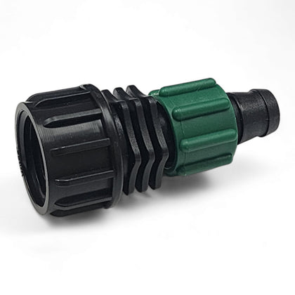 One Stop Outdoor drip-tape fittings female swivel for secure irrigation connections.
