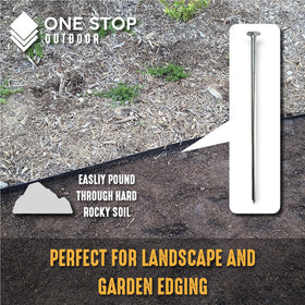 One Stop Outdoor electrogalvanized nails offer rust resistance