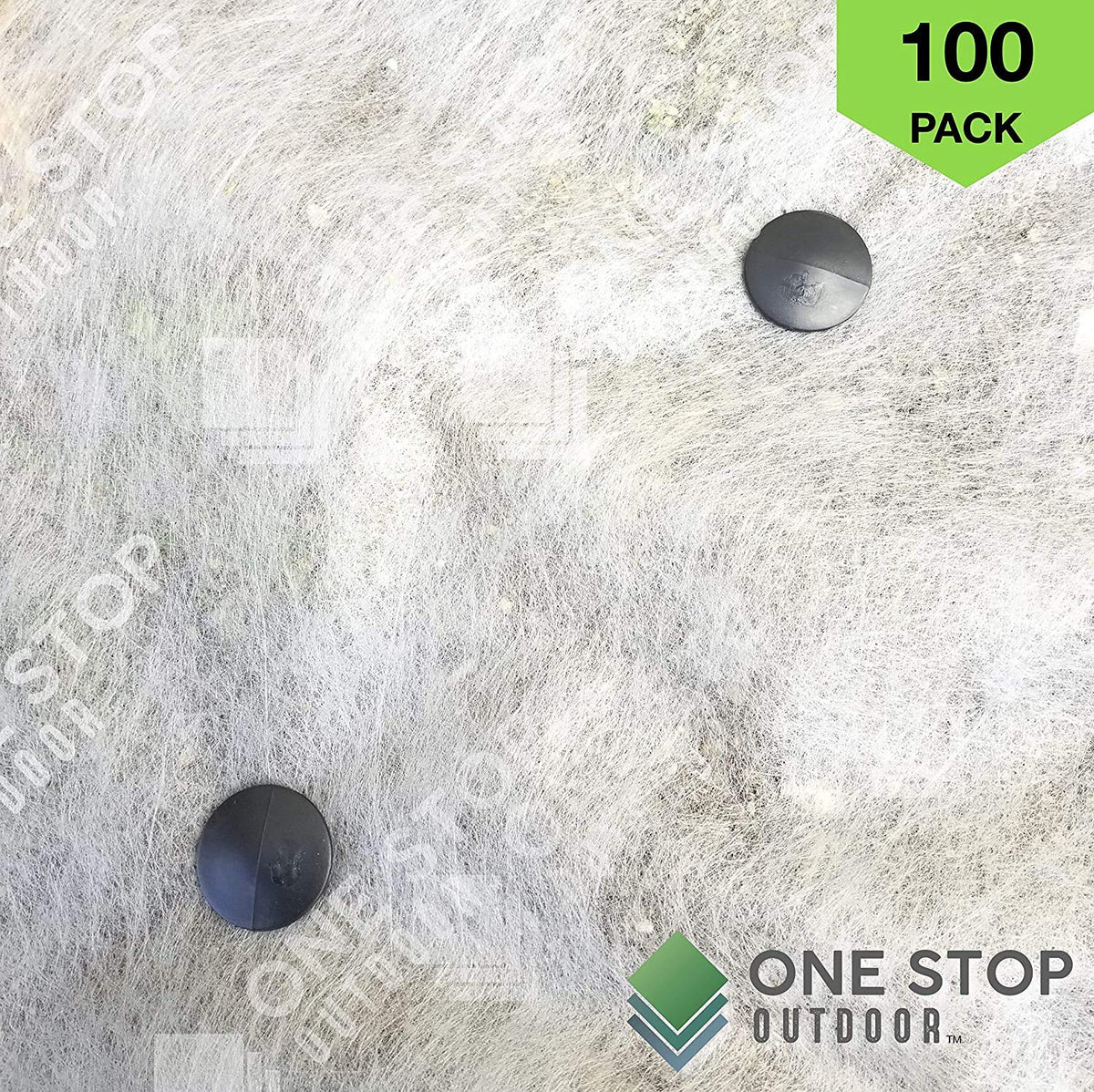 One Stop Outdoor 4in stake ensures erosion netting stays in place.