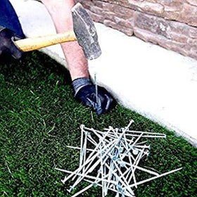 One Stop Outdoor rust-resistant spikes ideal for outdoor synthetic turf