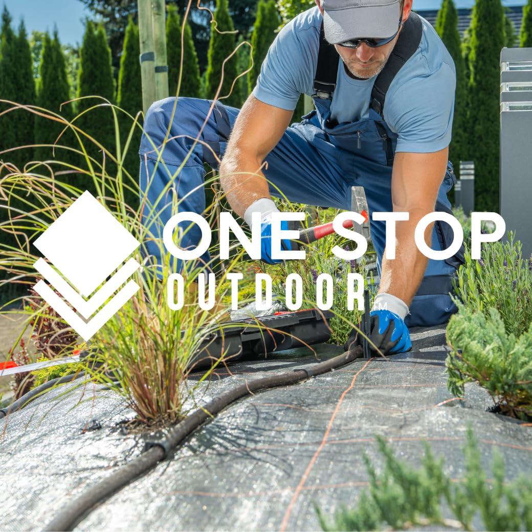 One Stop Outdoor poly tubing compatible connector supports Dig, Rain Bird, and Raindrip systems.