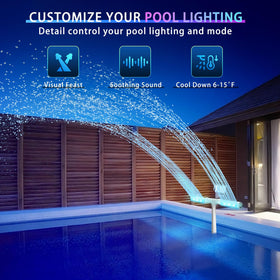 ONEANU 360-degree spray adjustment for customizable effects.