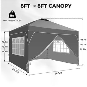 Oneofics sandbags provide added stability for outdoor events