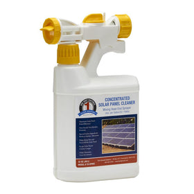 One Shot Solar Panel Cleaner bottle front for streak-free cleaning.