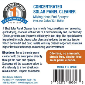 One Shot hose-end sprayer attached for easy, automatic dilution during application.