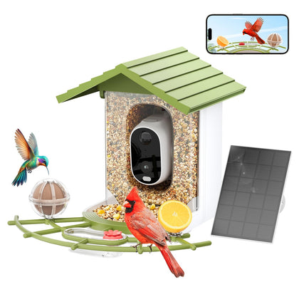 Onforu smart bird feeder camera captures vivid 2.5K QHD footage for backyard birdwatching