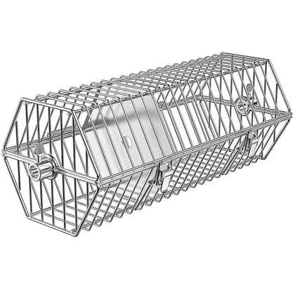 OnlyFire 17in round rotisserie basket on grill enables multi-item cooking.