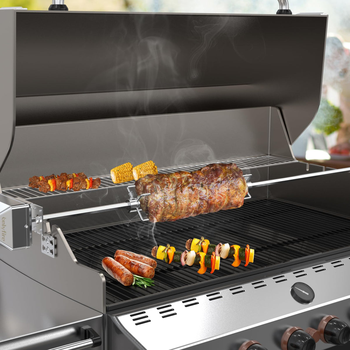 Onlyfire 6003 rotisserie replacement kit for upgrading your setup.