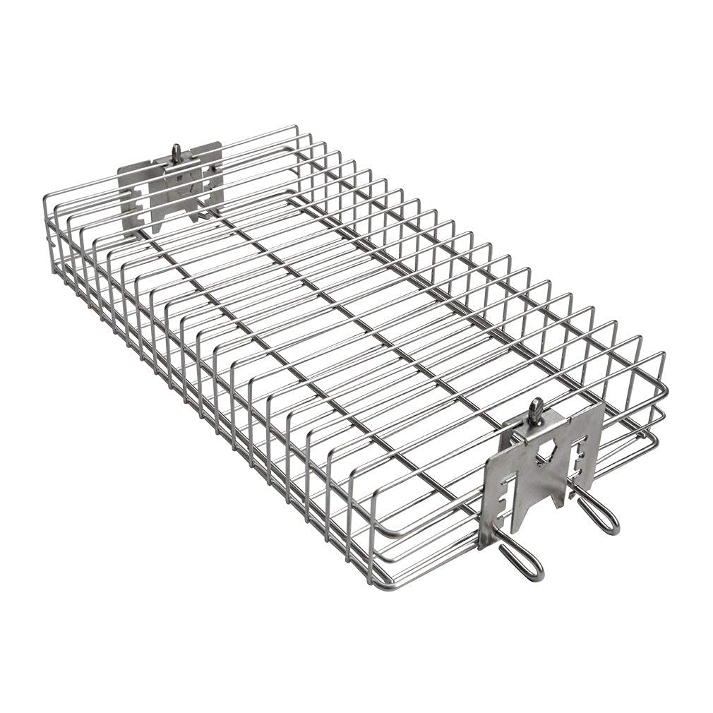 Onlyfire 6042 rotisserie basket size dimensions highlight compact profile for versatile grills.