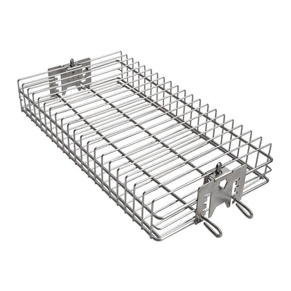 Onlyfire 6042 rotisserie basket size dimensions highlight compact profile for versatile grills.