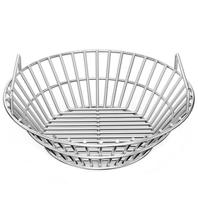 Onlyfire Charcoal Ash Basket universal fit enables versatile compatibility with Kamado Joe and Big Green Egg.