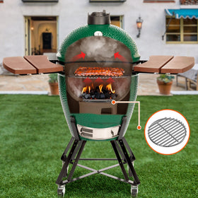 Onlyfire consistent heat image shows rapid heat-up and stable cooking temperatures