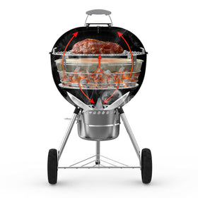 Onlyfire convection cooking system lets you transform a kettle into a smoker.