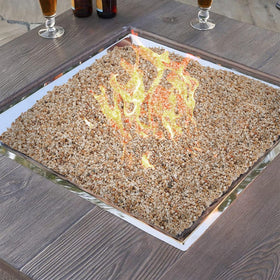Onlyfire easy-maintenance silica sand leaves no ash or odors during use