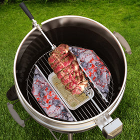 Onlyfire 110V motor enables smooth 360-degree rotation for tender results