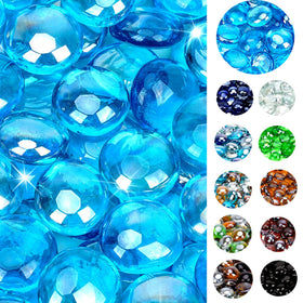 OnlyFire amber fire glass beads add radiant color to your fire pit and evenings.