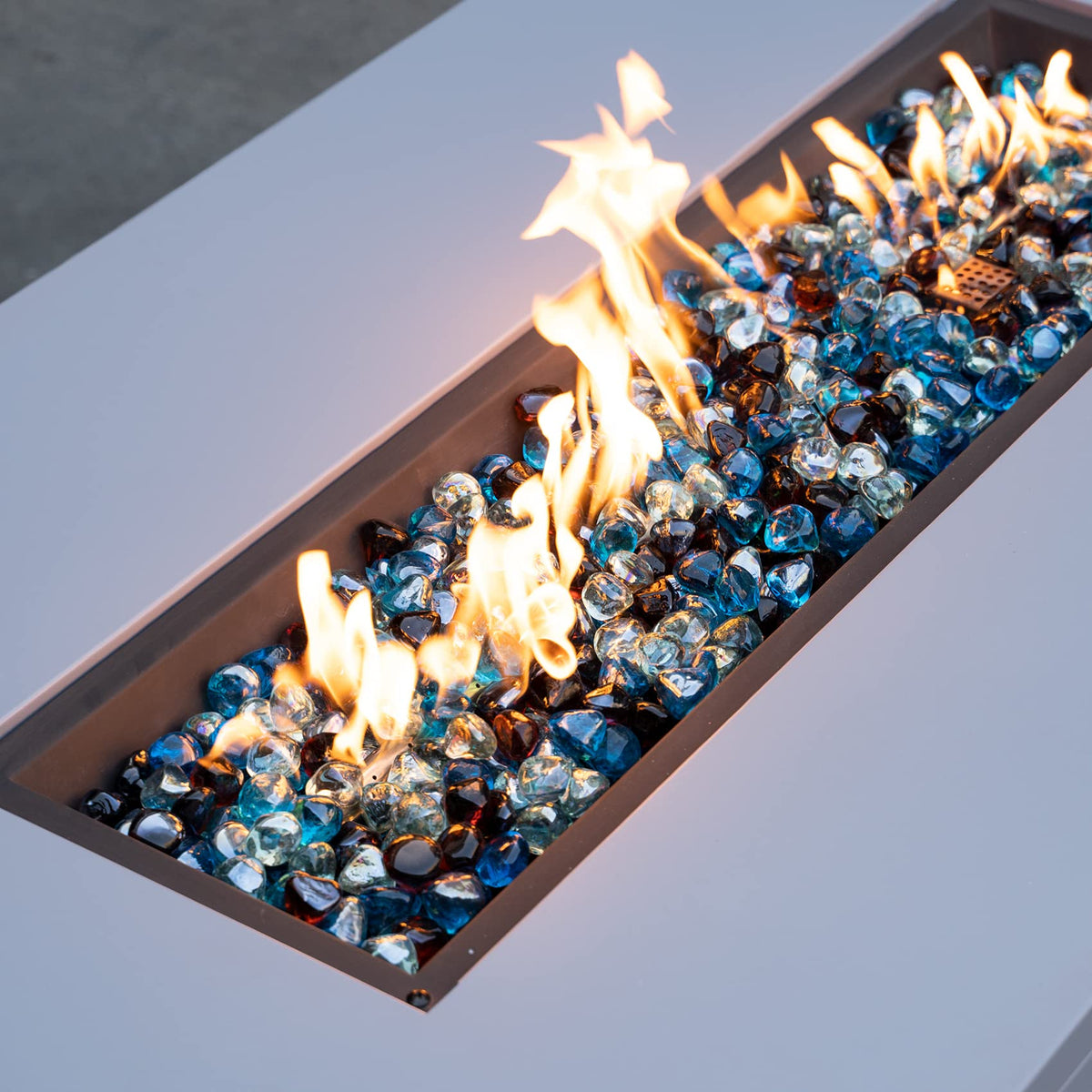 Onlyfire Fire Glass Diamonds offer durable outdoor decor for indoors and outdoors