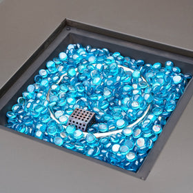OnlyFire half-inch beads provide even flame distribution and a polished finish.
