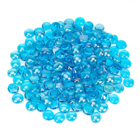 OnlyFire royal cobalt blue beads sparkle with flames for a jewel-like glow.
