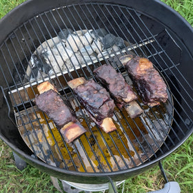 OnlyFire precise fit for Weber 22 kettle grills.