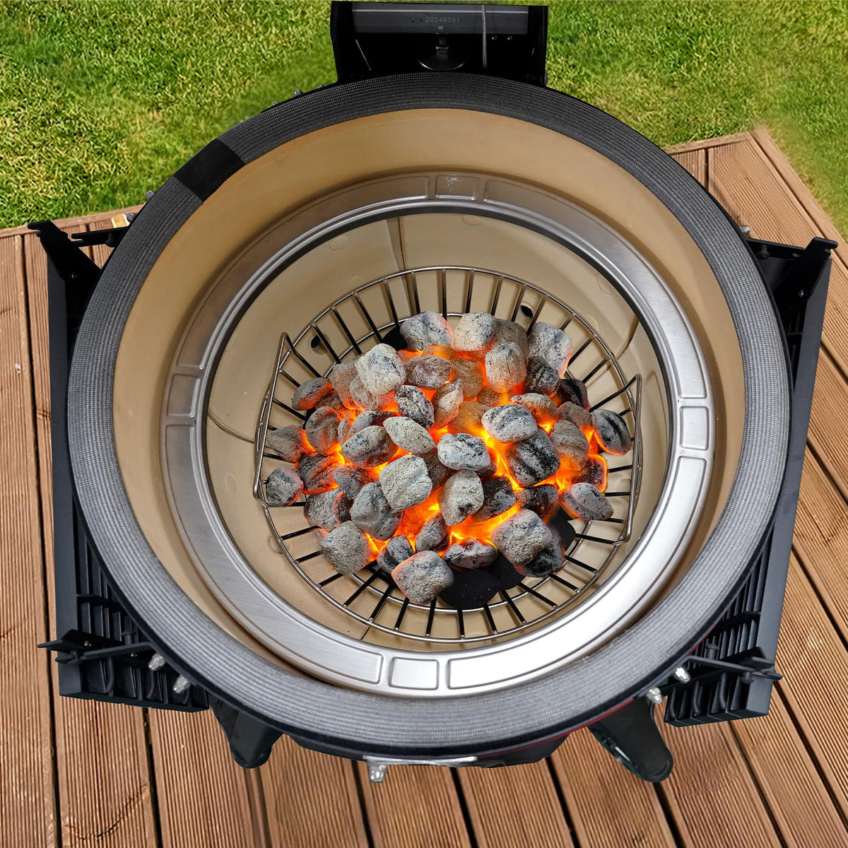 Onlyfire fits Kamado Joe Classic and Big Green Egg Classic series for reliable use.