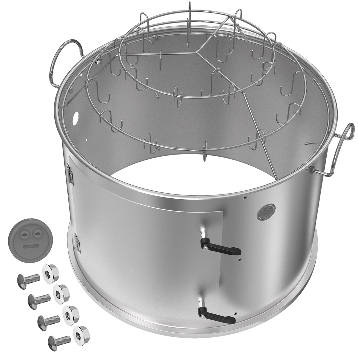 Onlyfire rib hanging system enhances kettle smoking versatility and flavor