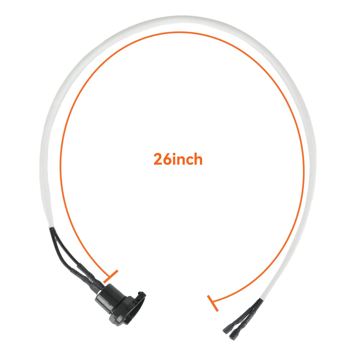 Onlyfire replacement kit includes one plastic switch and two 26-inch wires.