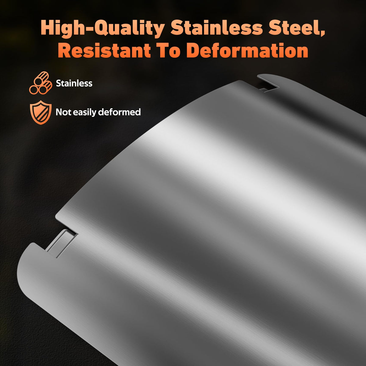 Onlyfire rotating sealing handle for easy opening and secure locking.