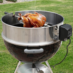 Onlyfire rotisserie bracket hardware included for easy mounting