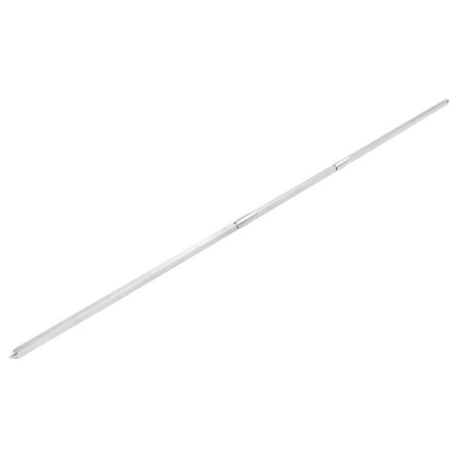 Onlyfire rotisserie spit rod 28-37 inch in use; adjustable length fits grills.