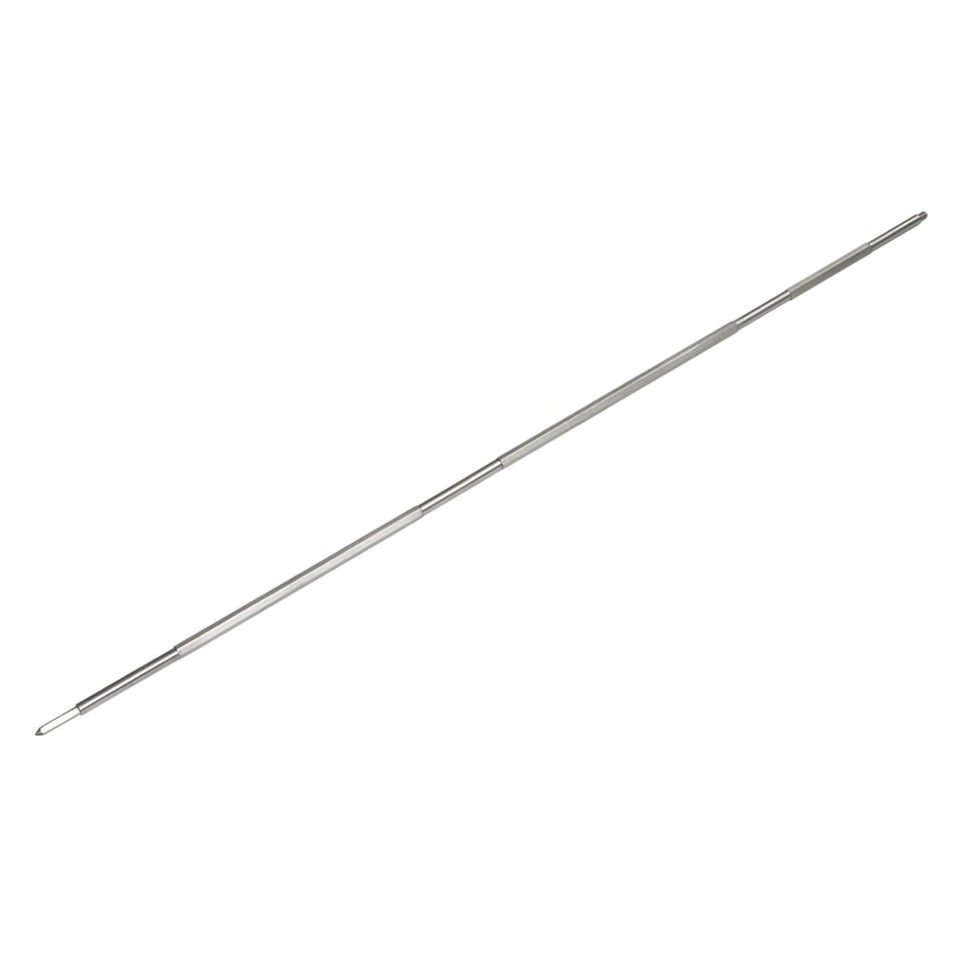 Onlyfire rotisserie spit rod 37-45in hex 1/2in suitable for adjustable grilling setups.