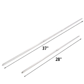 Onlyfire spit rod assembly parts enable quick length customization.