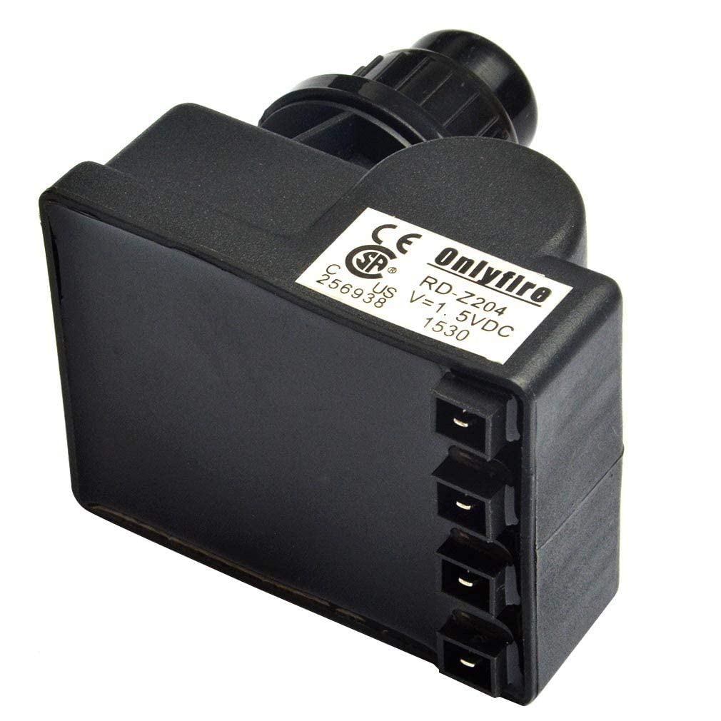 Onlyfire side burner ignition wire provides reliable sparks.
