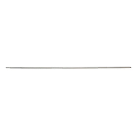 Onlyfire tapered-tip spit rod eases inserting meat onto the rod.