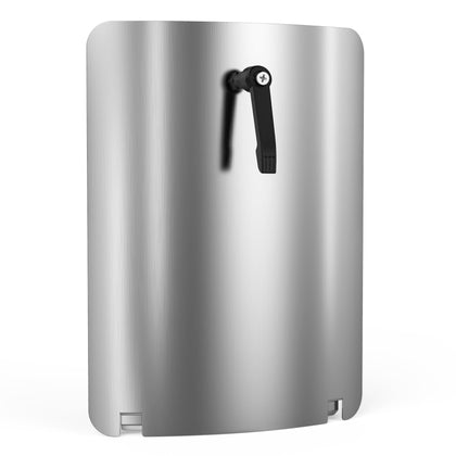 Onlyfire stainless door for Weber 18 WSM fits snugly and resists corrosion.