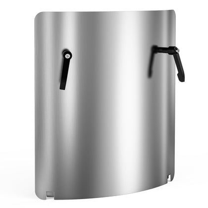 Onlyfire stainless steel door for Weber 22-inch WSM with a snug fit and improved seal.