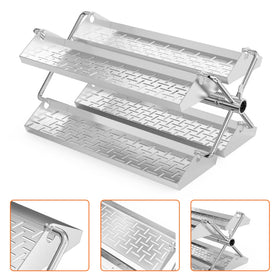 Onlyfire trays measure 13 by 4.5 inches for generous space per dish