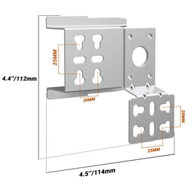 Onlyfire universal bracket set for multiple grills