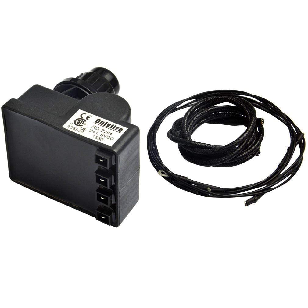 Onlyfire universal 4-spark igniter module enables quick grill startups.