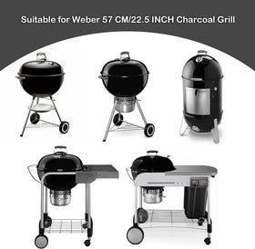 Onlyfire grate compatible with Weber 22.5 inch grills including Original Kettle and Performer