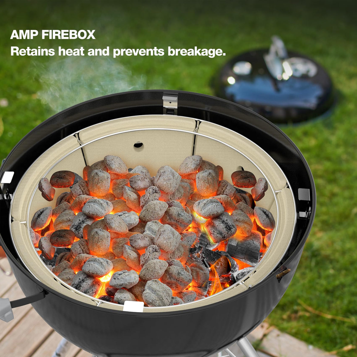 Onlyfire Weber 22-inch original fit ensures precise compatibility and easy upgrade.
