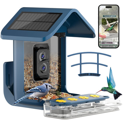 Onlyfly Bird Feeder Camera 2K live feed enhances backyard observation