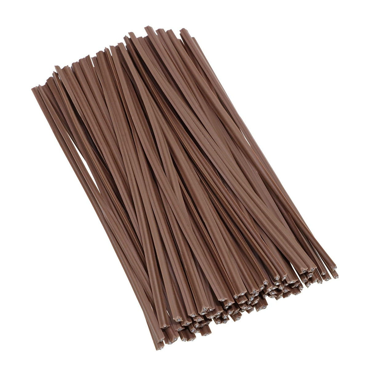 ONLYKXY 80pcs brown twist ties package for quick bag sealing and gifting